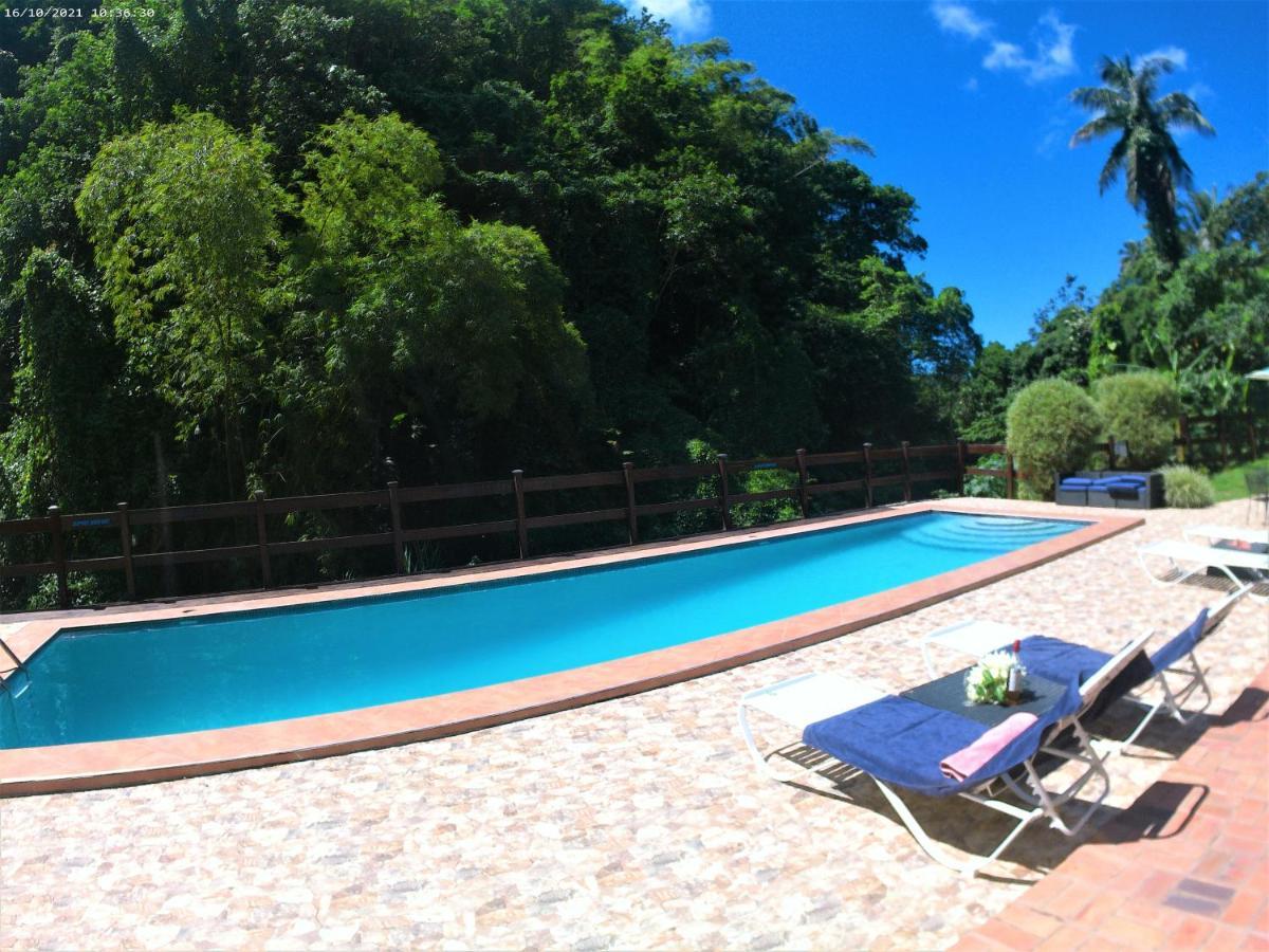 Toraille Waterfall Poolside Apartment Soufriere Exterior photo